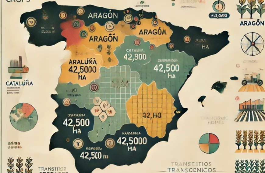 Cultivos de transgénicos en España 2023