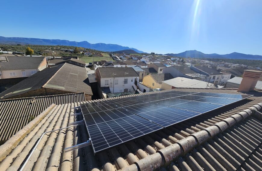 Instalación placas solares con Ahorasol