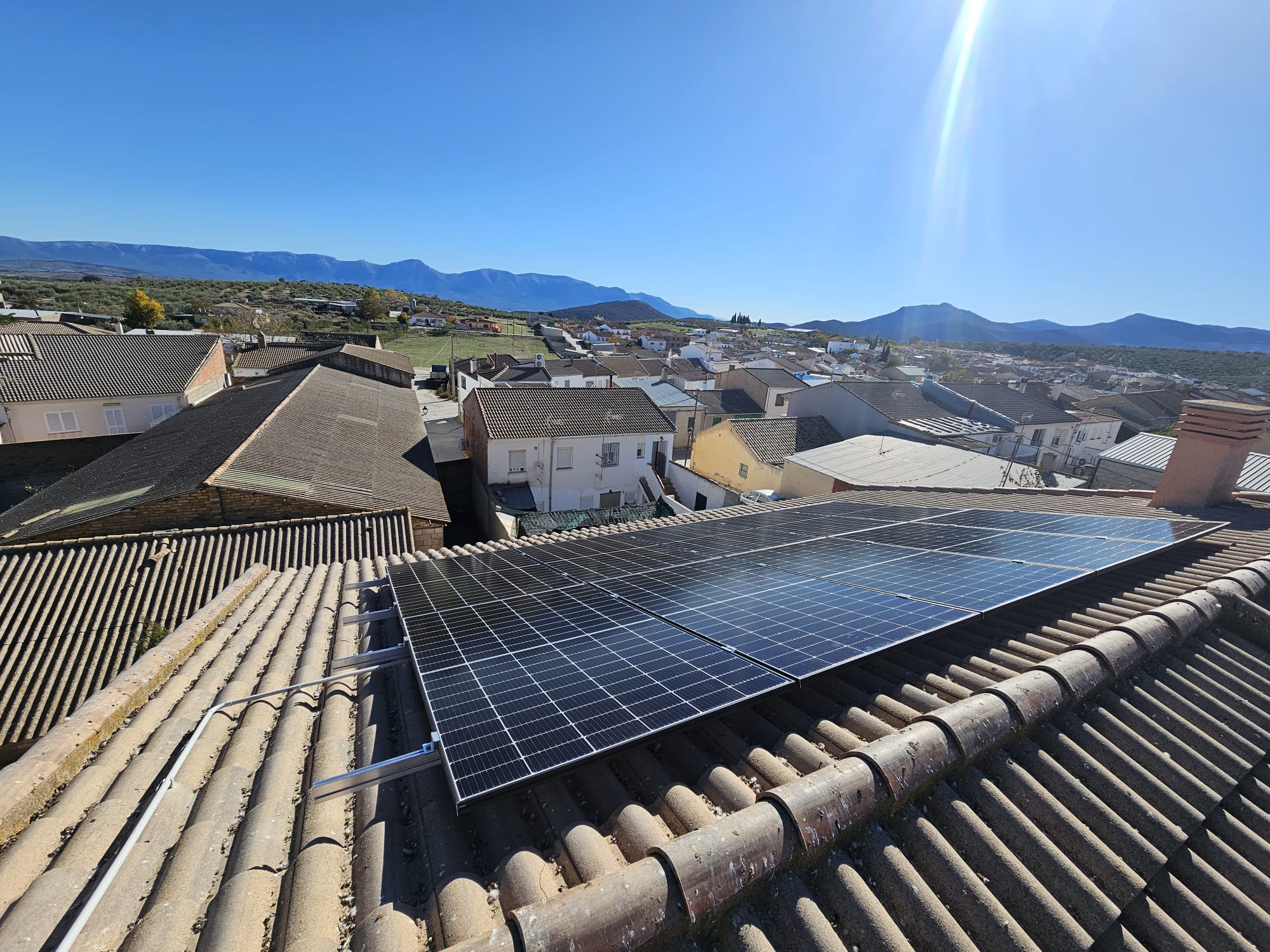 Instalación placas solares con Ahorasol