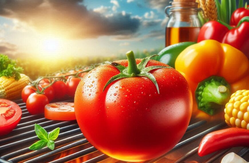 ¡El Secreto de tu Barbacoa Andaluza con el Buen Tiempo: Tomate Castellano a la Parrilla!